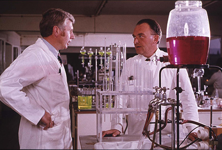 Dr. Paul Janssen, laboratory work