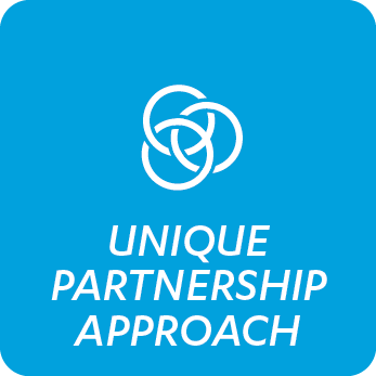 Unique partnership approach